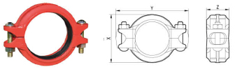 Style 1GS Rigid Coupling[유동식 커플링]