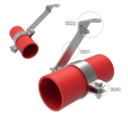 B8 종/횡방향 흔들림 방지 버팀대