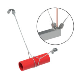 W2M 비구조용 비고정형 내진 버팀대